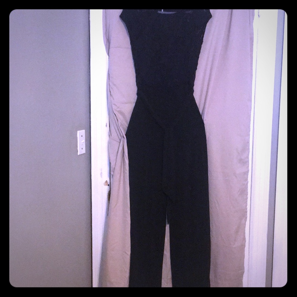 Black jumpsuit